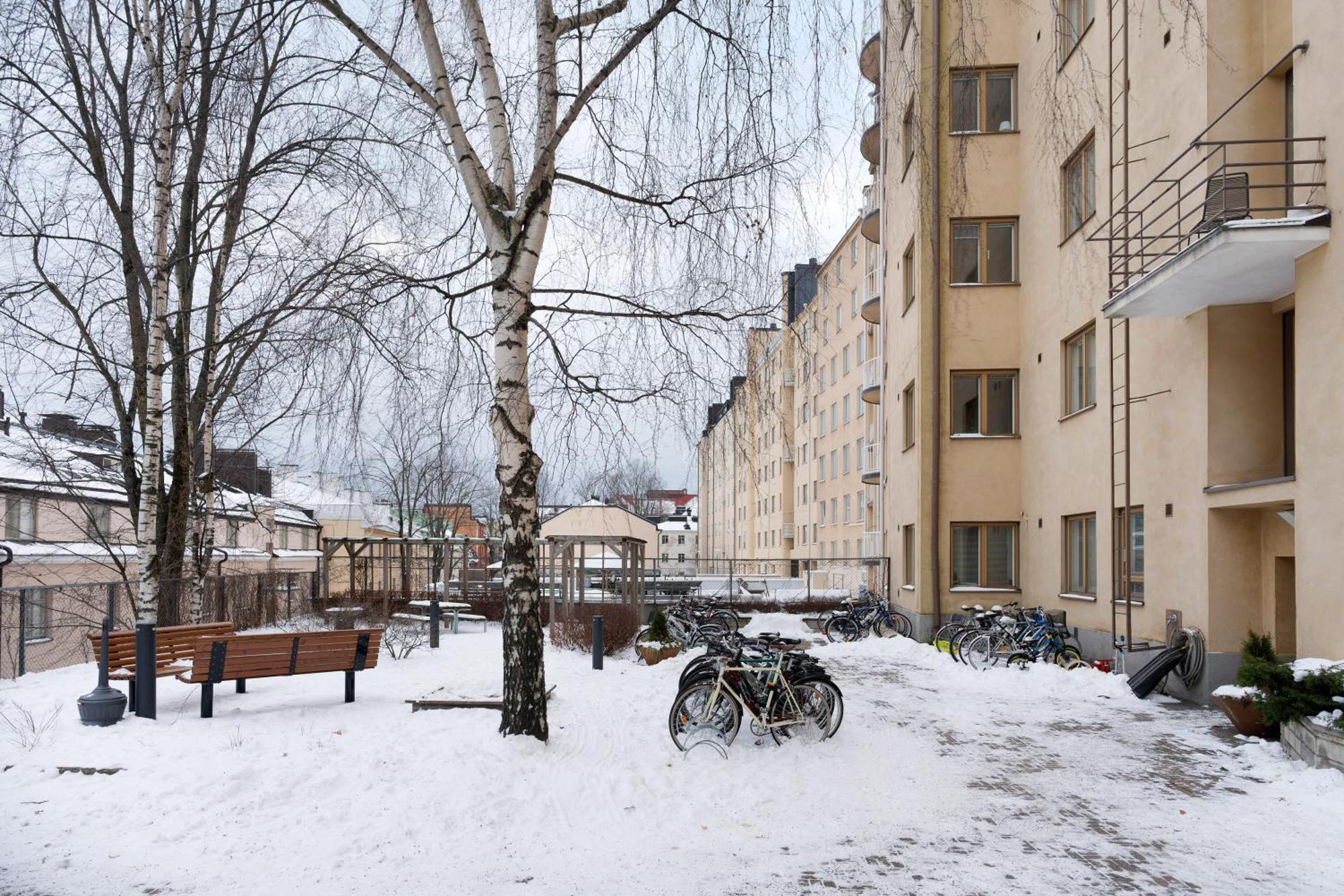 Apartamento Nordic Studio Near Tram & Metro 'Kallio' Area Helsinki Exterior foto